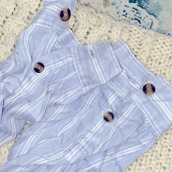 Time and Tru blue striped shirt dress size XLarge new with tags - Picture 4 of 8
